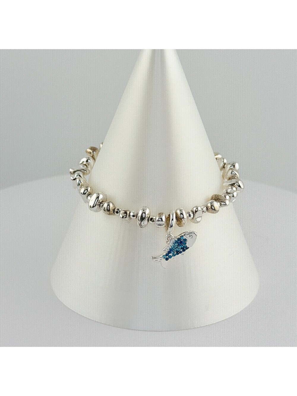 Bomb Party Single Stack Bracelet - on Silver Plating #119
